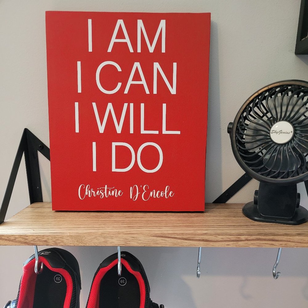 Peloton Motivational Gym Sign